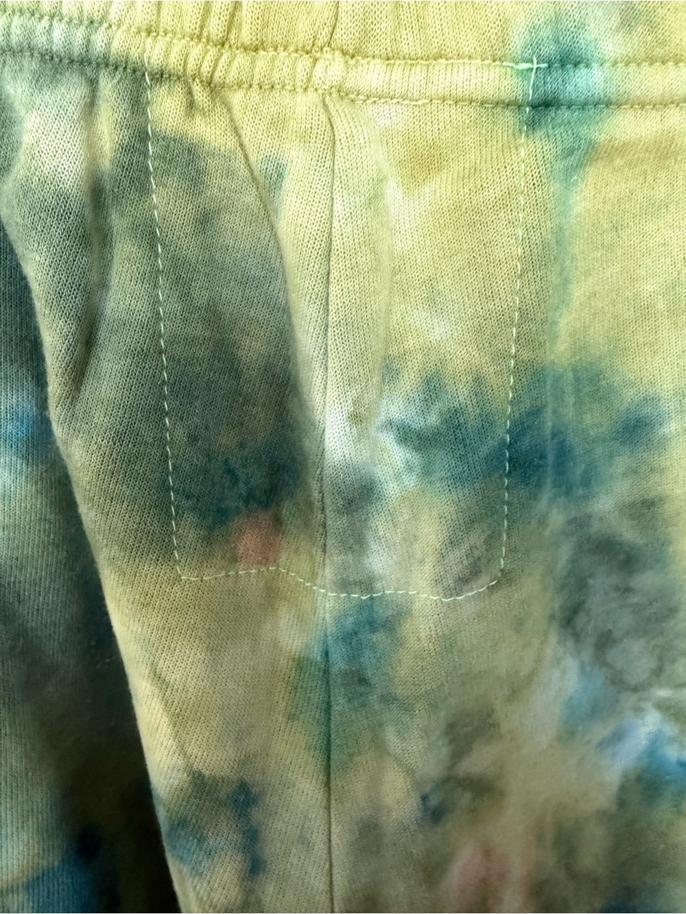 Aviator Nation Yellow-Green Tie-Dye Sweatshirt - Picture 8 of 11